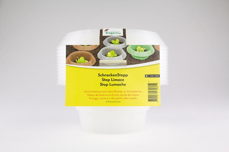 SchneckenStopp PP transparent 12 Stk.