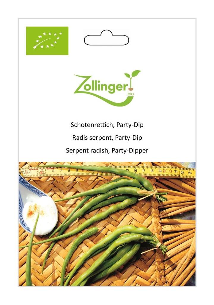Schotenrettich Party-Dip